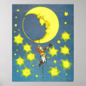 男と月 ポスター (正面)