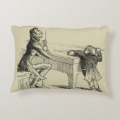 男と男のプール遊の鉛筆 アクセントクッション (裏面)