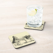 男と男のプール遊の鉛筆 コースター (右側)