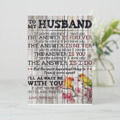 男に贈り物パーソナライズされた、夫に贈る シーズンカード (スタンド正面)