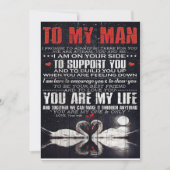 男に贈り物パーソナライズされた、夫に贈る シーズンカード (正面)