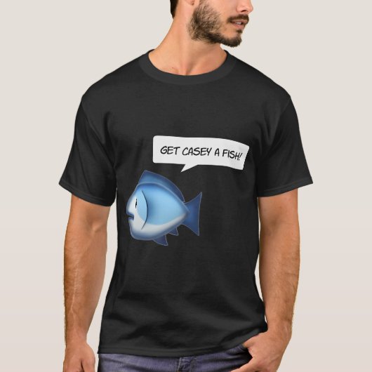 男に魚をあげて 2 Tシャツ (正面)