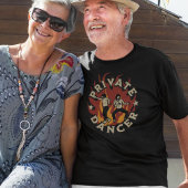 男のおもしろいシャツ、悪いダンサーのジョーク Tシャツ