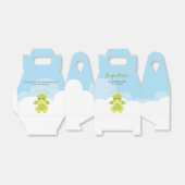 男のお洒落子ドラゴンベビーシャワー フェイバーボックス (折り畳みなし)