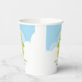 男のお洒落子ドラゴンベビーシャワー 紙コップ (左)