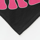 男のくせに花嫁みたいなカウガールハットディスコ独身パーティ フリースブランケット (角)