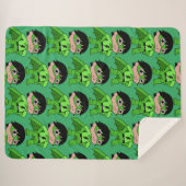 男のすごい子のアクションヒーロー シェルパブランケット (正面(横))