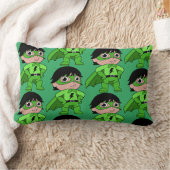 男のすごい子のアクションヒーロー ランバークッション (ブランケット)