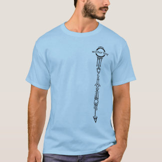 男のための冬湾 Tシャツ