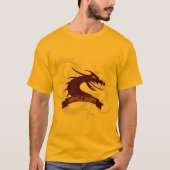 男のための神話の獣グラフィックTシャツ Tシャツ (正面)