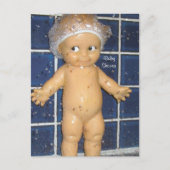 男のカスタム子または女の子のためのベビーシャワー招待状 インビテーションポストカード (正面)