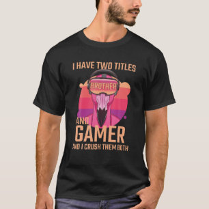 男のカッコいい子Bのためのフラミンゴゲーマーヴィンテージビデオゲーム Tシャツ