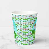 男のクール子のゴルフをテーマにした誕生日パーティー 紙コップ (右)