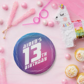 男のクール子の誕生日パーティー ペーパープレート (パーティー)