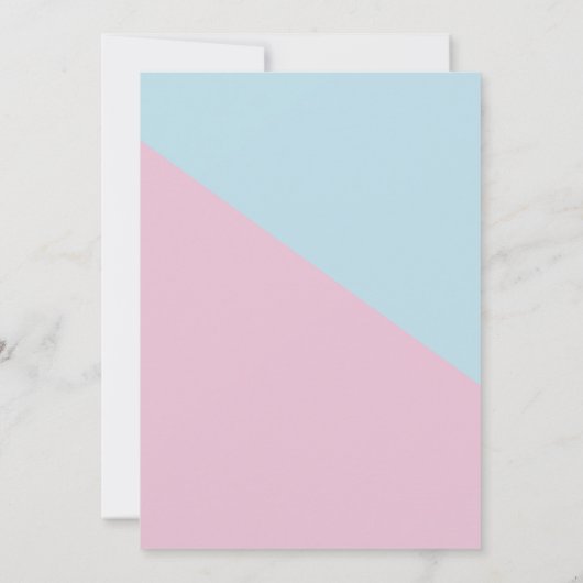 男のスペインの子または女の子の星の月を表示 招待状 (裏面)