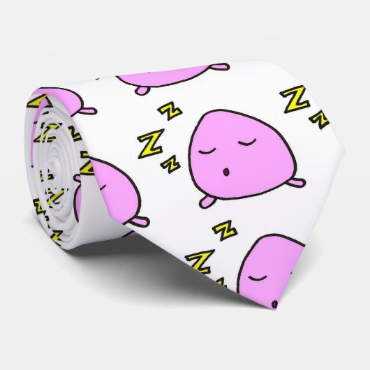 男のネクタイを昼寝 ネクタイ (ロール)