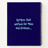 男のハートへの道 ノートブック (裏面)