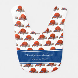 男のパーソナライズされた子のおもちゃをテーマ ベビービブ