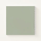 男のパーソナライズされた子の写真First Communion Guestbook ノートブック (裏面)