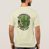 男のホッオーガニッククTシャツ Tシャツ (裏面)