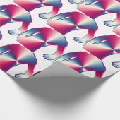 男のポーズ ラッピングペーパー (角)