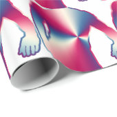 男のポーズ ラッピングペーパー (ロールコーナー)