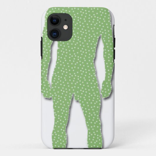 男のポーズ Case-Mate iPhoneケース (裏面)