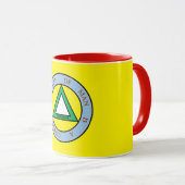 男のマグの人生 マグカップ (正面右)