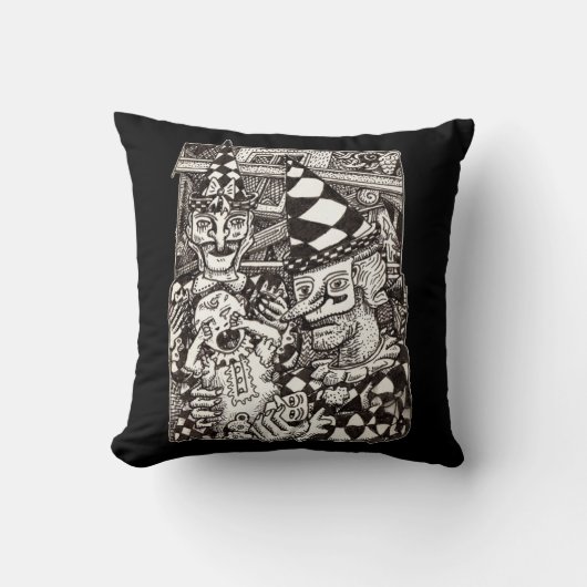 男のメイキングスロークッション41 x 41 cm クッション (正面)