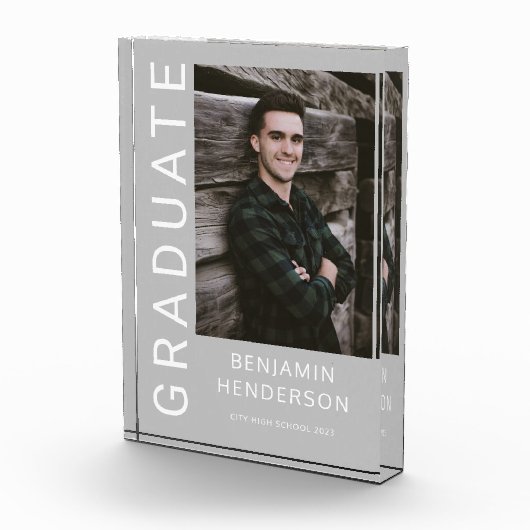 男のモダン子の卒業 フォトブロック (右)