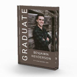 男のモダン子の卒業 フォトブロック