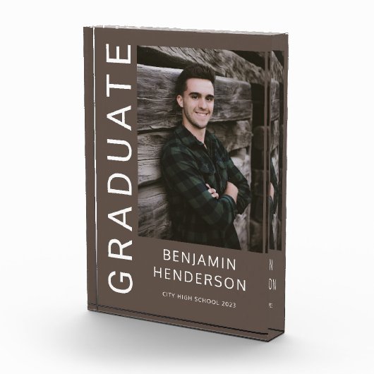 男のモダン子の卒業 フォトブロック (右)