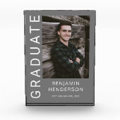 男のモダン子の卒業 フォトブロック (正面)