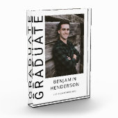 男のモダン子の卒業 フォトブロック (左)