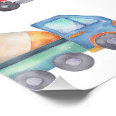 男のモダン子の輸送1st誕生日へようこそ ポスター (コーナー)