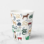 男のモダン子をテーマにした赤ちゃんシャワー紙カップ 紙コップ (右)