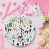 男のモダン子テーマベビーシャワー紙プレート ペーパープレート (パーティー)