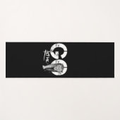 男のヨガスタイリッシュマモダンット ヨガマット (正面(横))