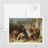 男の七歳、1835年～8年(油) ポストカード (正面/裏面)