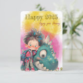 男の予測できな子と恐竜の漫画 (スタンド正面)