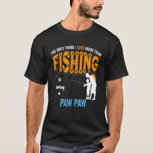 男の人はパパの特別な釣り好きを超えた祖父 Tシャツ