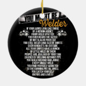 男の人は優しい金属臭かもしれないおもしろい セラミックオーナメント (裏面)