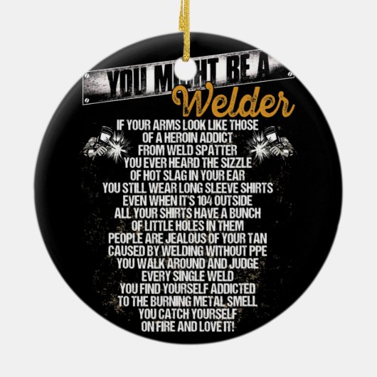 男の人は優しい金属臭かもしれないおもしろい セラミックオーナメント (裏面)