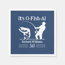 男の人へ オーフィシャル フィッシャーマン 50歳の誕生日パーティー