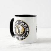 男の伝説 マグカップ (正面左)