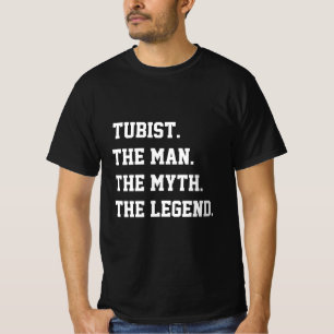 男の伝説TシャツTubist男 Tシャツ