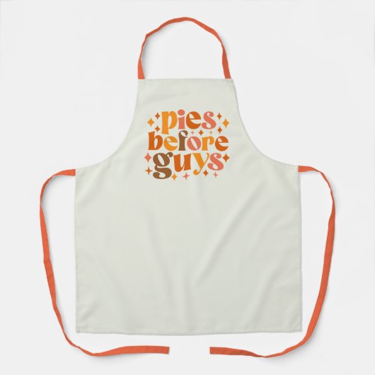 男の前のパイ エプロン (正面)