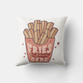 男の前のフライおもしろいズ クッション (裏面)