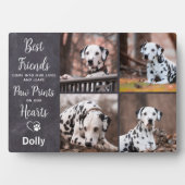 男の友最高の人悔やみや弔慰写真犬ペット記念館 フォトプラーク (正面)