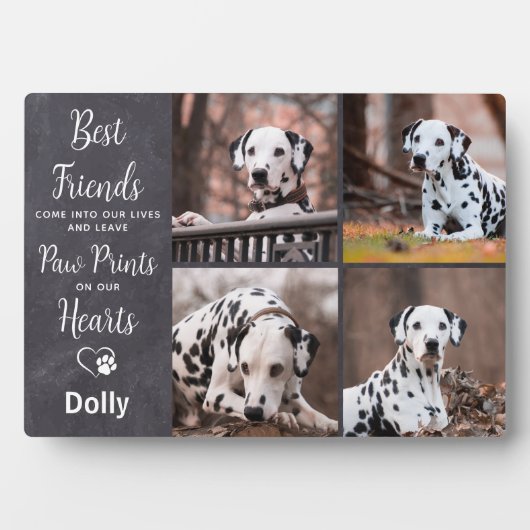 男の友最高の人悔やみや弔慰写真犬ペット記念館 フォトプラーク (正面)